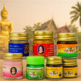 Бальзам МИНИ при болях в суставах, растяжении, ушибах, простуде в ассортименте 10гр (Таиланд) 00-00024765