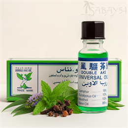 Бальзам обезболивающий Double Axe Oil 3мл (Китай) 00-00030083